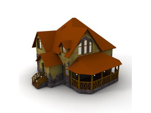 Free House - 3D model For Architecture 3Ds Max Model Download